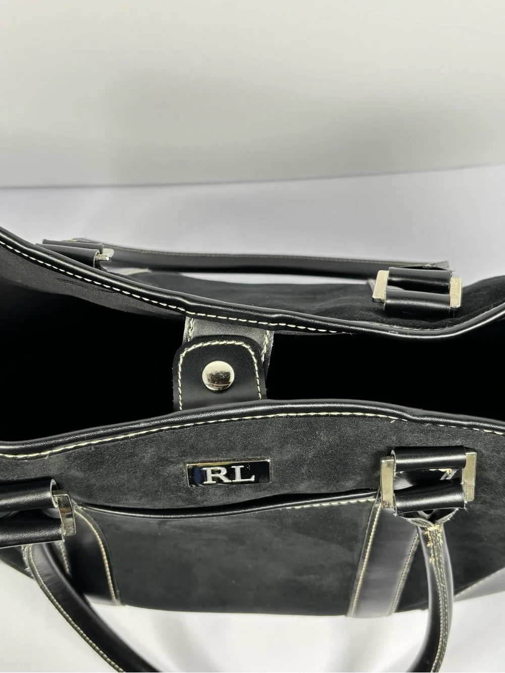 ✨Ralph Lauren Black Tote Bag - Picture 11 of 15